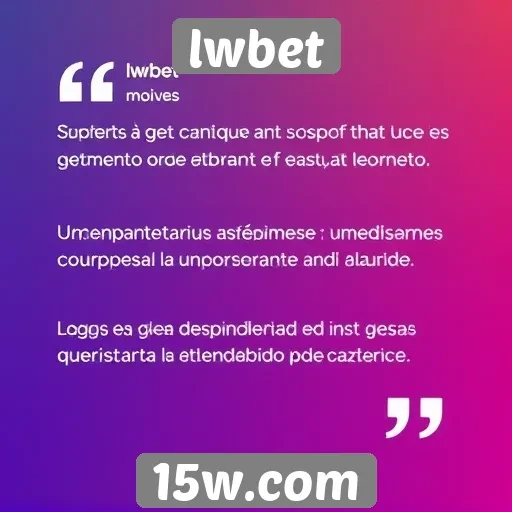 Opiniões de usuários sobre o suporte ao cliente do lwbet